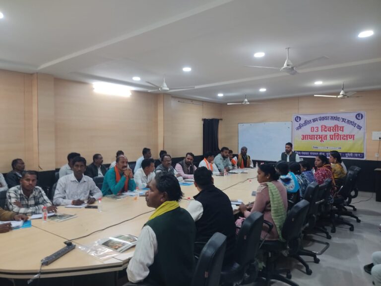 नवनिर्वाचित सरपंचों के लिए आरजीएसए अंतर्गत प्रशिक्षण