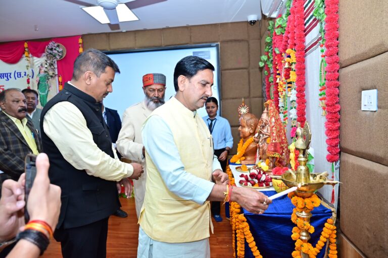 राष्ट्र प्रेरणा, युवा ऊर्जा और सहकारिता का संगम: बिलासपुर में केंद्रीय राज्य मंत्री श्री तोखन साहू की बहुआयामी सहभागिता