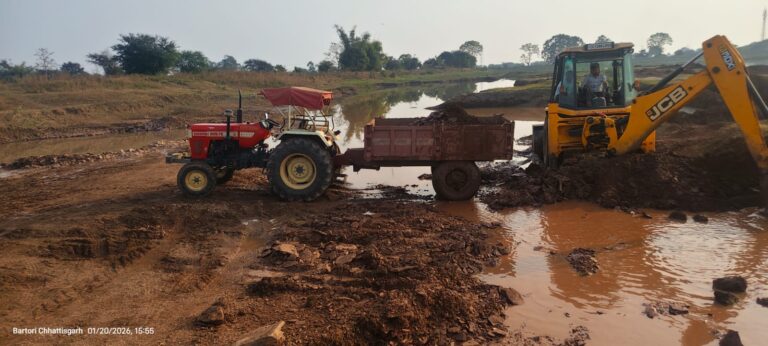 जनपद पंचायत अध्यक्ष पर अवैध खनन का गंभीर आरोप, शासकीय खजाने की खुली लूट!