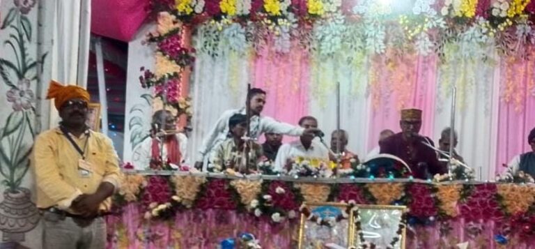 छत्तीसगढ़ बिलासपुर अंतर्गत ग्राम में श्रीरामचरित मानस अखंड नवधा रामायण आयोजन किया गया।