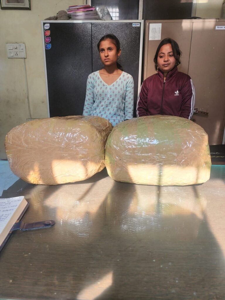 रायपुर कमिश्नरेट की बड़ी कार्रवाई : 10 किलो गांजा के साथ अंतर्राज्यीय महिला सहित 2 आरोपी गिरफ्तार