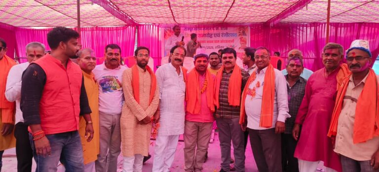 राजपूत क्षत्रिय समाज तखतपुर–मुंगेली परिक्षेत्र का भव्य होली मिलन समारोह, एकता और भाईचारे का दिया संदेश