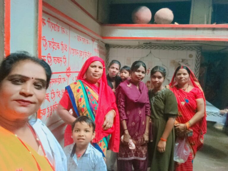 नवरात्र के पावन पर्व कन्या भोज एवं गोष्टी कर के आयोजन को सफल बनाने हेतु सभी का धन्यवाद किया