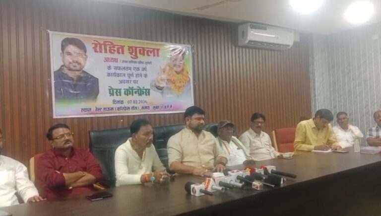 एक साल में बदली मुंगेली की तस्वीर: नपा अध्यक्ष रोहित शुक्ला ने गिनाईं उपलब्धियां, 132 करोड़ के बड़े विकास कार्यों का खाका तैयार