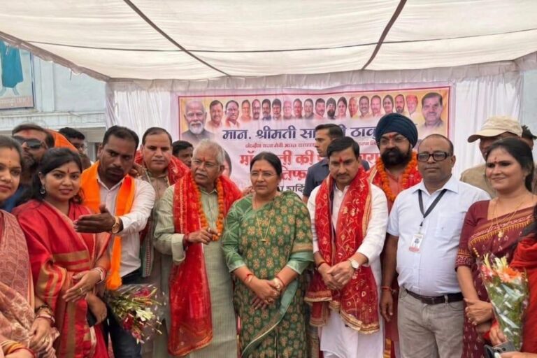 मोदी सरकार के सफल 12 वर्ष: छत्तीसगढ़ के बिलासपुर में केंद्रीय मंत्रियों का महा-समागम; माँ काली मंदिर में पूजा-अर्चन के साथ ‘प्रगति पथ यात्रा’ एवं ‘सुशासन तिहार’ के तहत मिलीं भव्य सौगातें।